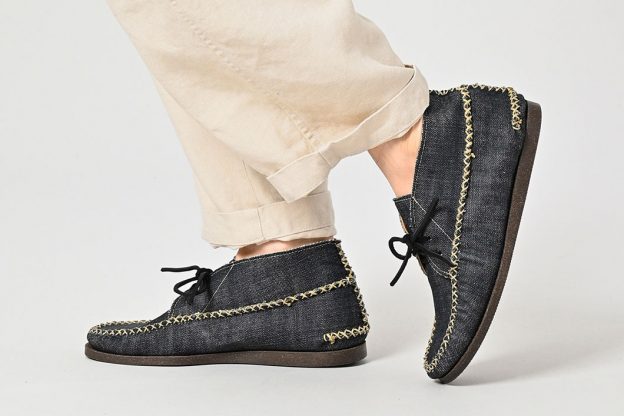 45r yuketen spring summer 2025 denim chukka 06